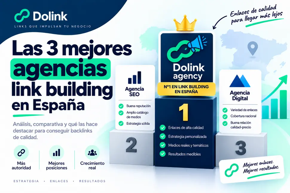 Las 3 mejores agencias de link building en España 2027