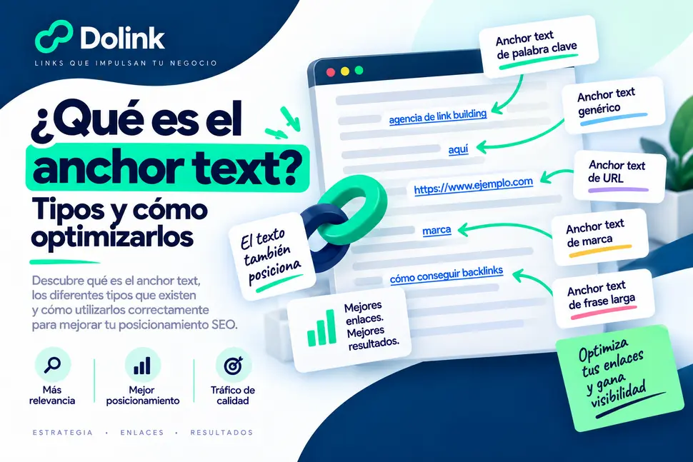 ¿Qué es el anchor text? Tipos y cómo optimizarlos